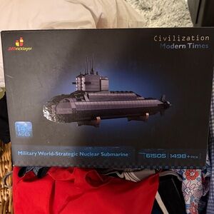 JMBricklayer Military Submarine Building Set